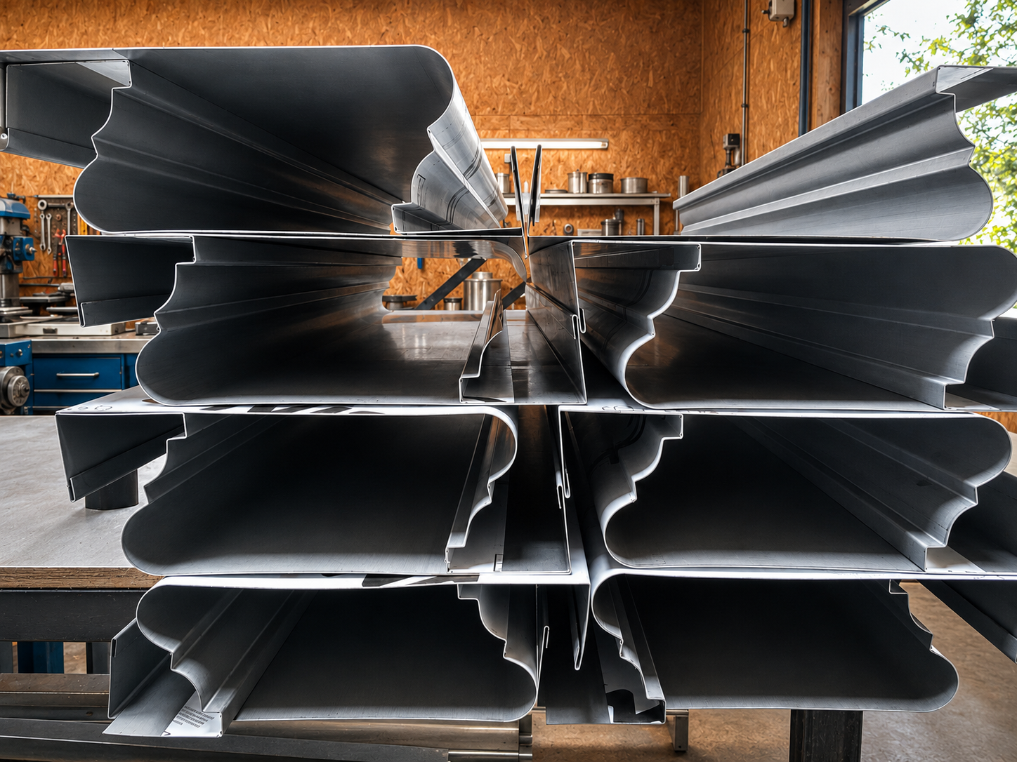 Corniche zinc Quartz METAFLEX
